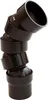 INEFA Flexibler Regenrohrbogen, PVC DN50 / 50mm 67-90 Grad, Produktbild-Vorschau 1
