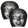 Kopfstützenbezug Auto 2er Set, doppelseitiger Halloween Produktbild-Vorschau 1