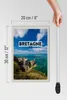 Holzschild Reise 20x30cm Bretagne France Meer Berge Urlaub Produktbild-Vorschau 6
