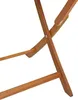 ESTEXO Gartentisch Akazienholz, Eckig, klappbar, Natur, 120 Produktbild-Vorschau 4