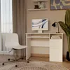 Bureau PORTO, rechts, wit Productafbeelding-voorbeeld 3