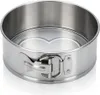 A stainless steel springform cake pan with a heart-shaped insert is shown against a white background. Produktbild-Vorschau