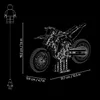 LEGO Technic Ducati Desmo450 MX Factory modelbouwset - Productafbeelding-voorbeeld 13