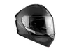 A black flip-up motorcycle helmet is shown against a white background. Podgląd zdjęcia produktu