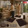 Betz 2er Set Badvorleger 50x70 cm PREMIUM Badematte Produktbild-Vorschau 6