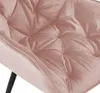 Stuhl Tanna Samt pink Produktbild-Vorschau 4