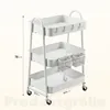 Sekey Rollwagen Küche 30 cm Breit Servierwagen Metall mit Produktbild-Vorschau 5