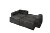 Kaiser Möbel Bohoo Ecksofa L-from Dunkelgrau Links stoff Produktbild-Vorschau 3