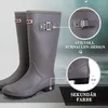 Buty gumowe damskie Lvptsh – wygodne kalosze, botki, kolor Podgląd zdjęcia produktu 3