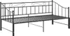 vidaXL Ausziehsofa Bettgestell Schwarz Metall 90x200 cm - Produktbild-Vorschau 7