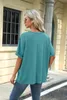 ASKSA Damen T-Shirt Sommer Kurzarm Oversized Rundhals Produktbild-Vorschau 6