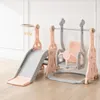 UnboxG 3-in-1 Kinderrutsche mit Schaukel & Basketballkorb, Produktbild-Vorschau 2