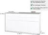 Sideboard Anrichte 180 cm hochglanz weiß - marmor Optik - Produktbild-Vorschau 2