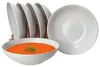 White Biata 6er Set Suppenteller tief 550ml Weiß matt 6 Produktbild-Vorschau 2