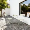 Set da balcone FCH 3 pezzi Tavolo rotondo con 2 sedie, set Anteprima dell’immagine prodotto 6