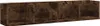 vidaXL Nástěnná police na CD Smoked Oak 100x18x18 cm Náhled obrázku produktu 1