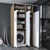 Roomart DORA-II Waschmaschinen-Überbauschrank 115 cm breit, Produktbild-Vorschau 3