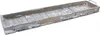 Holz Deko Tablett XXL Used Look mit Griffen aus Metall - 90 Produktbild-Vorschau 1