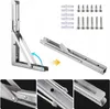 2 Stück 500mm Klappkonsole Schwerlast Maximale 180kg Produktbild-Vorschau 4