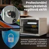 Extralink 19" 4U nástěnný rack 10" 280x310 mm šedý Náhled obrázku produktu 4
