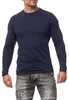 Mivaro Herren 3er Pack Langarmshirts aus Baumwolle - Produktbild-Vorschau 2