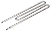 A metal heating element with a serpentine shape, isolated on a white background. Produktbild-Vorschau
