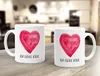 Kaffee-Tasse Herz Spruch Ich liebe dich Geschenk Freundin Produktbild-Vorschau 3