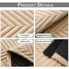 Lot de 2 rideaux thermiques pour portes, protection contre Voir les images du produit 3