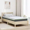 vidaXL Matratze Mittelweich 120 x 200 cm Weiß und Grau Produktbild-Vorschau 2