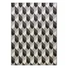 Teppich FLAT 48624/690 SISAL - 3D-Würfel Schwarz 160x230 cm Produktbild-Vorschau 2