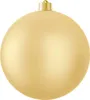 Ornament rund gold matt 20 cm Produktbild-Vorschau 1