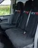 DRYROBE Auto Sitzbezug Einzelsitz Schwarz Schwarz Produktbild-Vorschau 2
