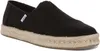 Toms Alpargata Rope 10019875 Black Bavlna Slubby Woven Náhled obrázku produktu 1