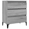 vidaXL Kredens szary Sonoma 60x35x70 cm Materiał Podgląd zdjęcia produktu 2