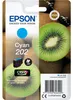 Epson Kiwi Singlepack Cyan 202 Claria Premium Ink, Produktbild-Vorschau 1