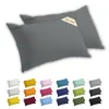 Lavea® 2er Set Kissenbezug 50x70 cm, 100% Baumwolle Jersey, Produktbild-Vorschau 1