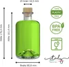 18 Glasflaschen 500 ml leer zum selbst Befüllen mit Korken Produktbild-Vorschau 3