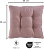 sleepling – 4er Set Stuhlkissen, Sitzkissen, weicher Produktbild-Vorschau 2
