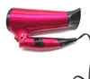 A red and black hairdryer is shown against a white background. Produktbild-Vorschau