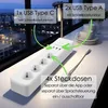 Echos smarte WLAN Steckdosenleiste Mehrfachsteckdose Alexa, Produktbild-Vorschau 4