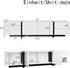 MODFU Moderní TV stolek / lowboard s vysokým leskem a LED, Náhled obrázku produktu 7
