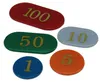 HOT Games Set di fiches da roulette 100 pezzi color oro Anteprima dell’immagine prodotto 2