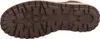 The image shows the sole of a brown shoe. Voir les images du produit