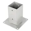 Jayseuw 4x Aufschraubhülse 80x80mm, Bodenhülse für Produktbild-Vorschau 10