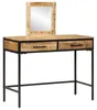 vidaXL Coiffeuse marron 100 x 40 x 120 cm bois massif Voir les images du produit 2