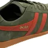 Gola Herrier Suede khaki orang sportlicher Schnürer Grün in Produktbild-Vorschau 37