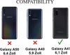 Compatibility chart showing Samsung phones with checkmarks and crosses. Anteprima dell’immagine prodotto