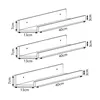 Wandregalset 'Gildeskål' 3er Set 40x13x7cm Bambus Produktbild-Vorschau 4