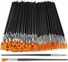 Künstlerpinsel Set 25–100 Stück Flach- & Rundpinsel fein Produktbild-Vorschau 7