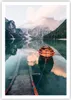 Poster - Poster ohne Rahmen - See Berg Tal - 70x100 cm - Produktbild-Vorschau 1